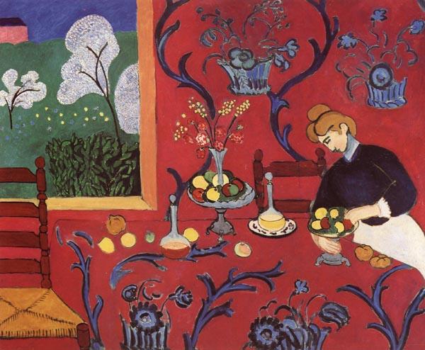 Henri Matisse Harmony in Red